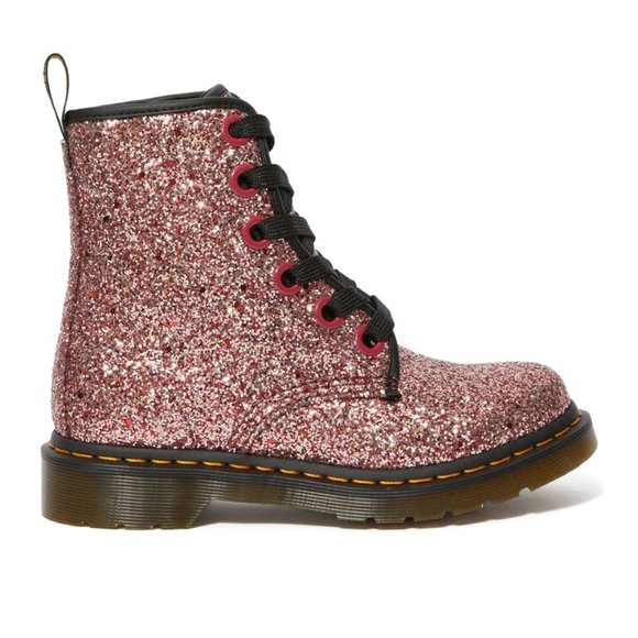 sparkly pink doc martens